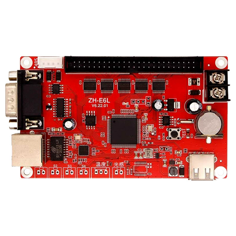 AVIC ZH-E6L сетевой порт, USB-диск, управляющая карта, прокрутка рекламного щита, один/два цвета LED дисплей, экран, материнская плата
