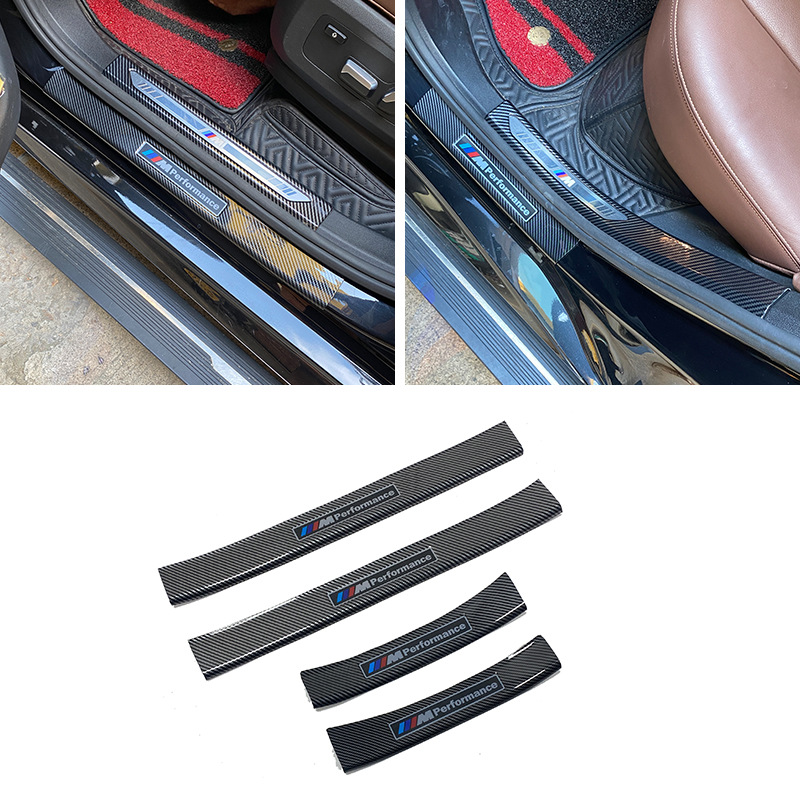 Suitable for 19 Model Bmw X5 Door Sill Strip Modification, Welcome Pedal, Trunk Rear Guard, Tailgate Protective Trim Strip Sticker
