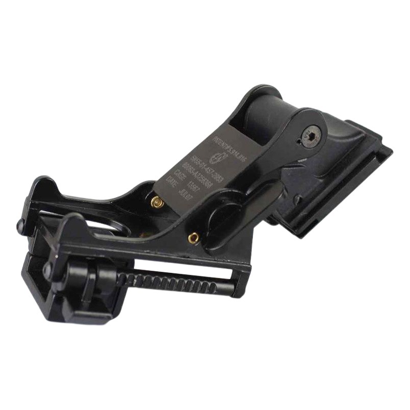 Transfronterizo Amazon casco accesorios de metal camión volquete dispositivo de visión nocturna soporte adaptador de PVS-14 letras láser