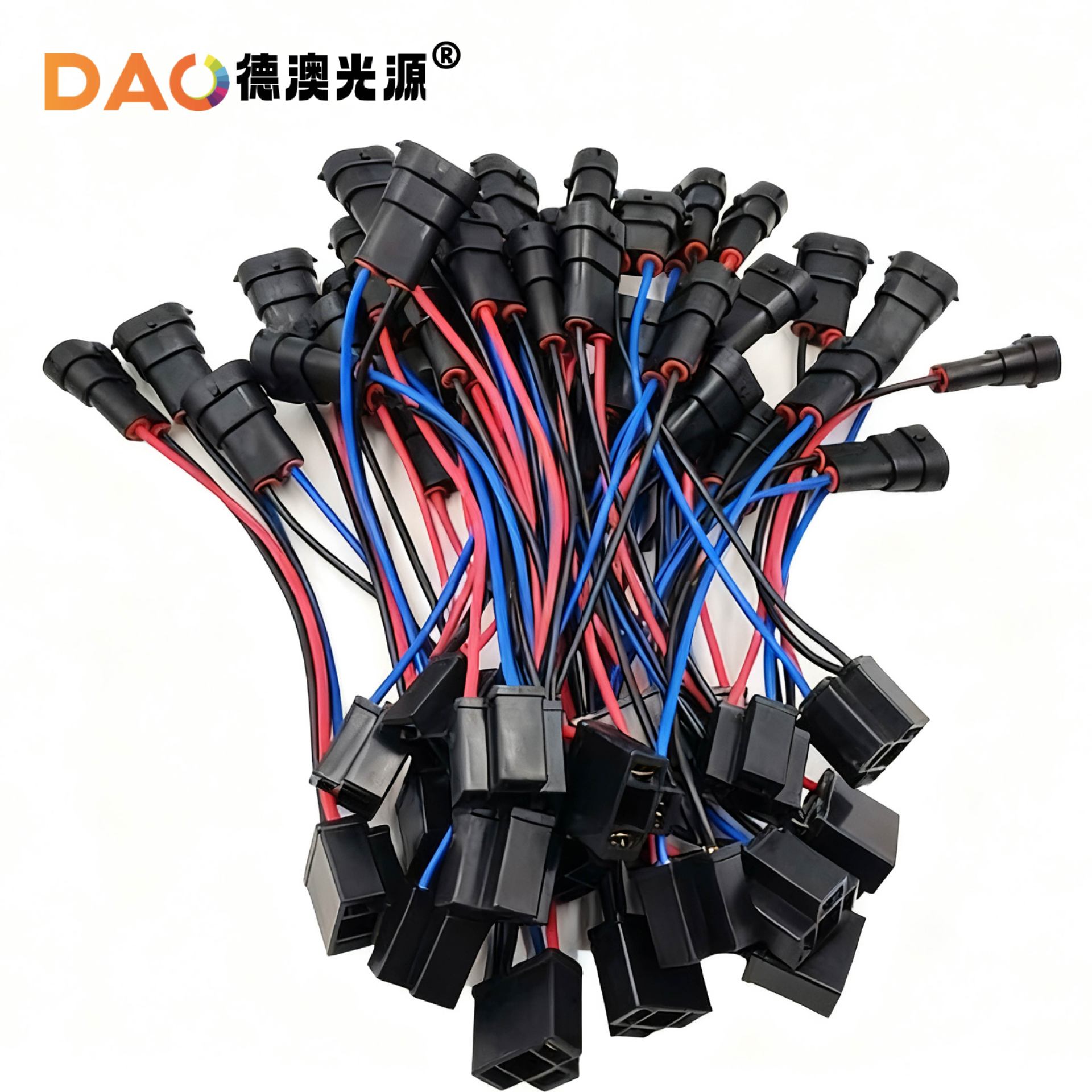 Ventas directas de la fábrica del coche faro arnés de cableado del coche enchufe de conversión cable H11 transferencia H4 alambre conjunto image 3