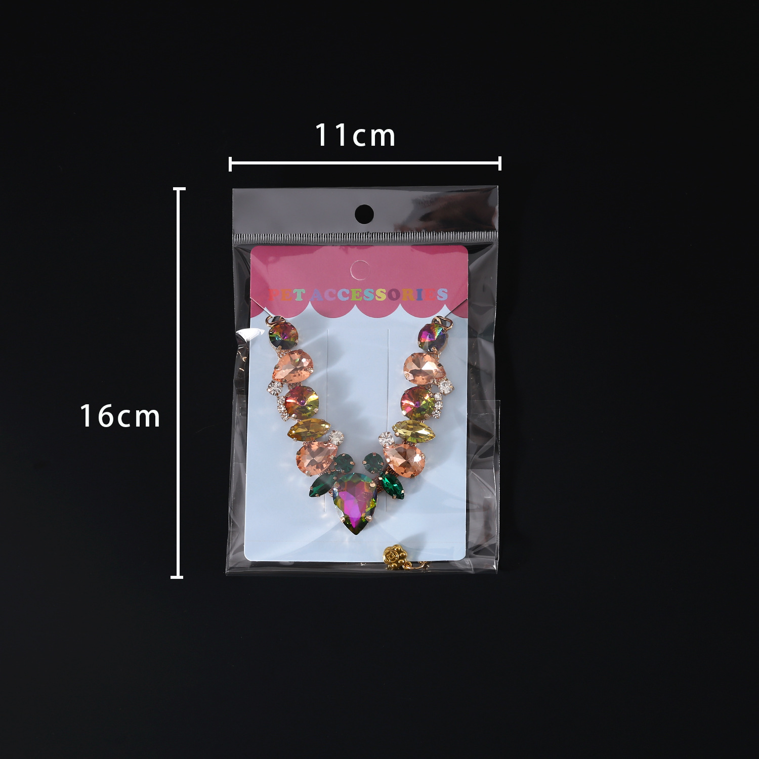 Collar de perlas de gemas de mascotas princesa de diamantes llenos de boda collar de fotografía de cumpleaños gatos perros accesorios de metal de comercio exterior