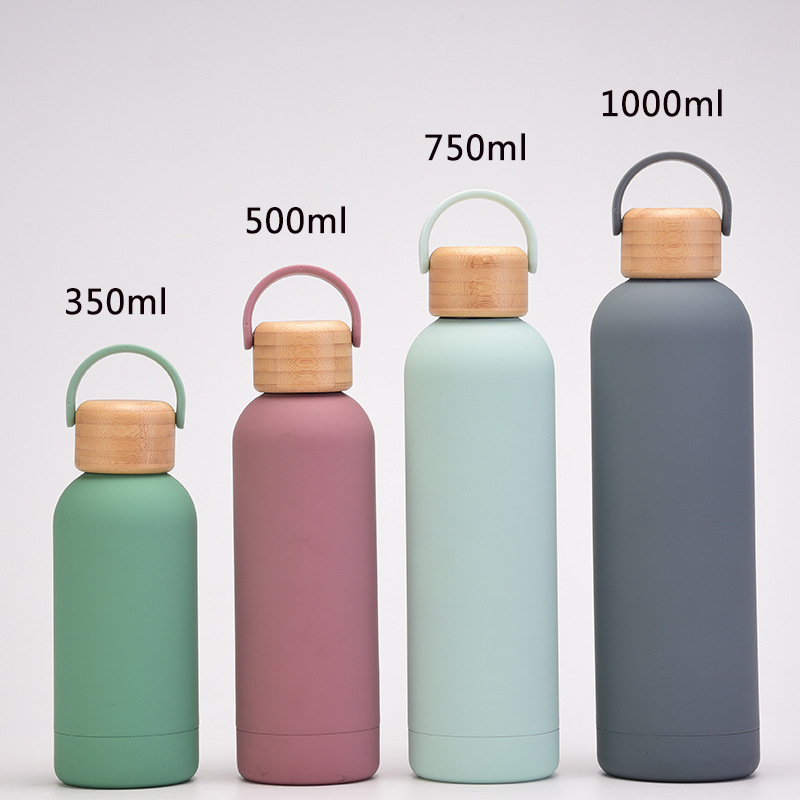 Fashion Solid Color Stainless Steel Thermos Cup display picture 4