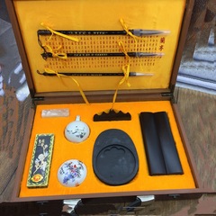 文房四寶送禮禮盒套裝 筆墨紙硯成人學生書法狼兼毫毛筆硯台批發