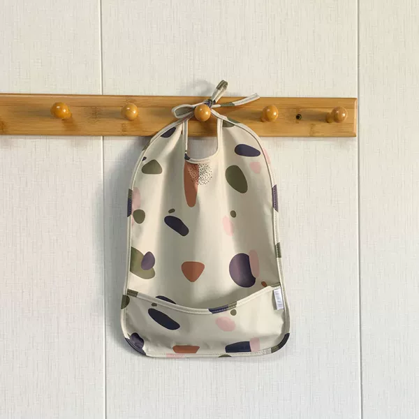 [Danish Bib] Beige Bubble