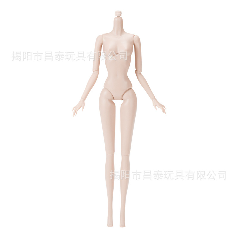 32厘米时尚超模BJD娃娃素体多种肤色多关节可动女孩玩偶设计素材|undefined