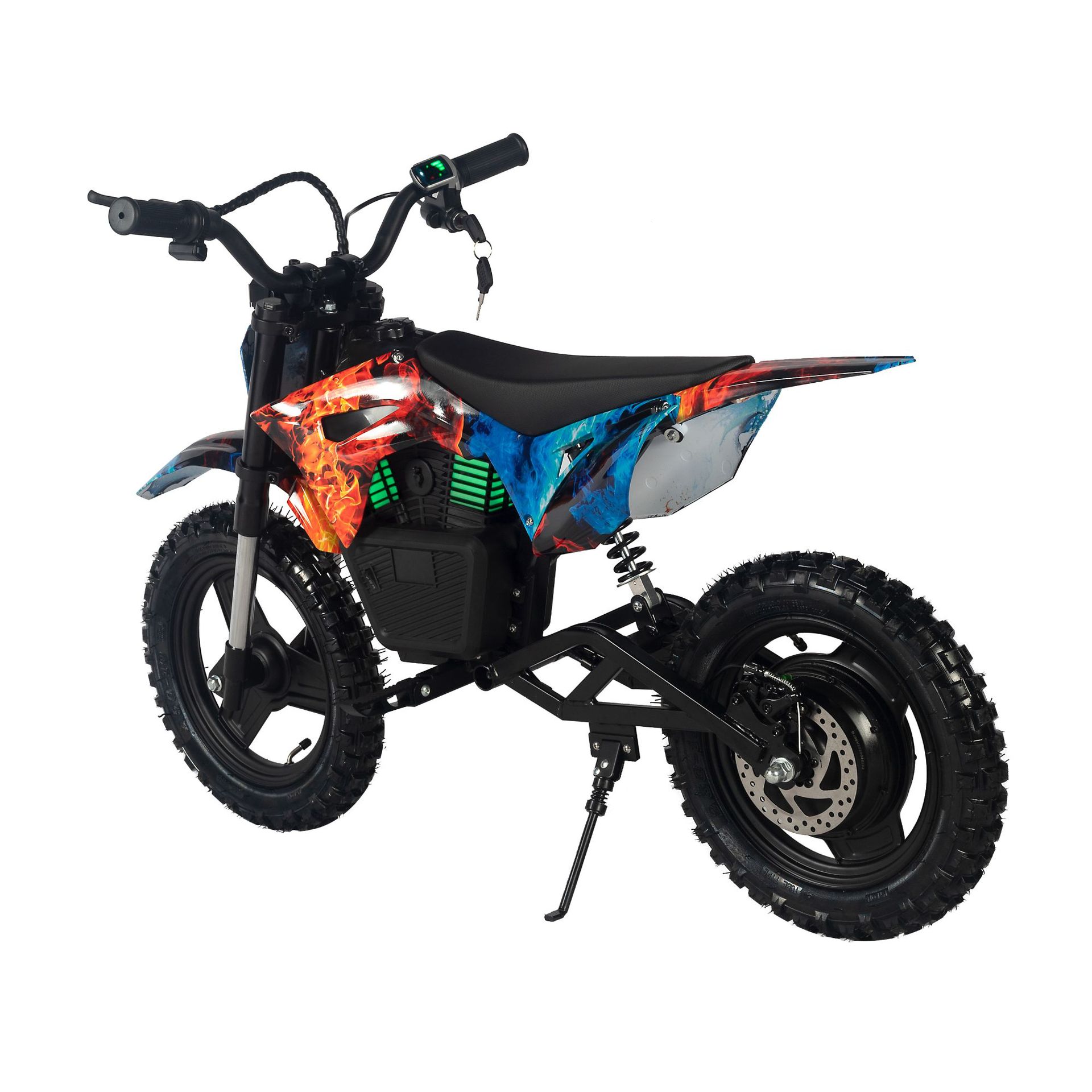 Factory Direct Sales 14inch Children's Off-Road Electric Motorcycle Mini Off-Road Motorcycle Youth Mountain Racing Bike