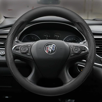 Steering wheel cover – Genuine Leather Without Hand Sewing - 16-22-lacrosse-carbon-fiber-black-ultra-thin-nappa-leather-other
