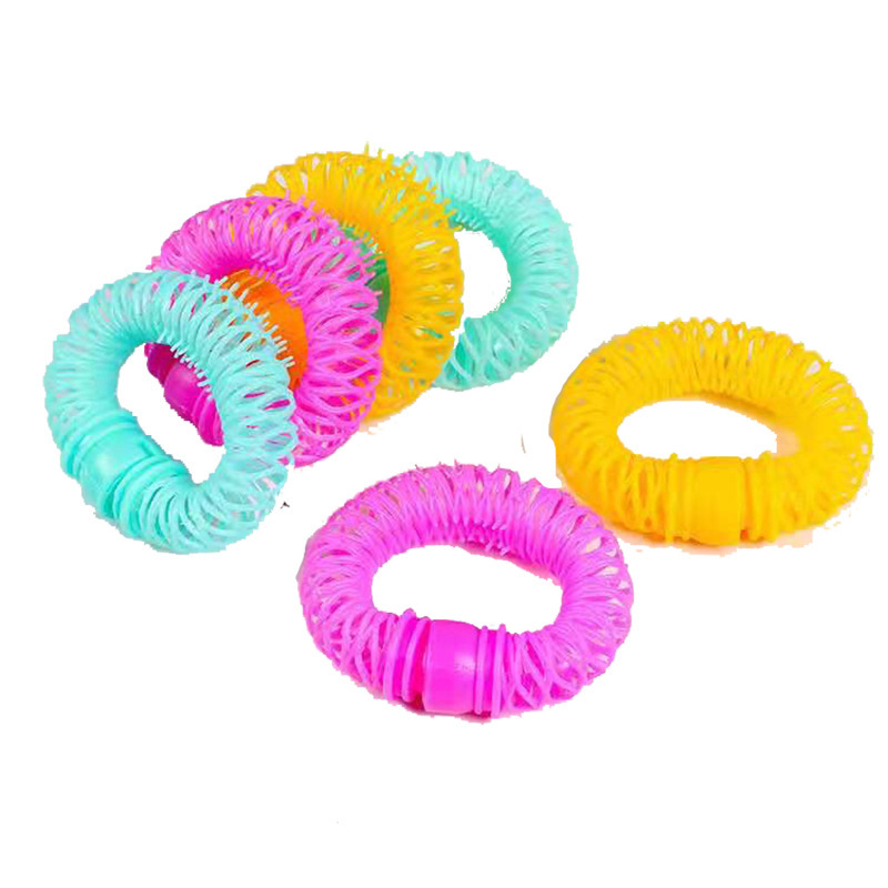 Color caramelo línea telefónica donut rizador no hace daño pelo natural rizador de plástico herramienta curling grande