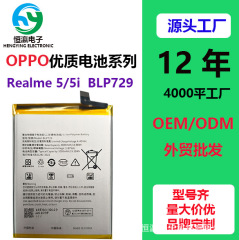 BLP729 は Realme5/5i/5pro 携帯電話バッテリー外国貿易卸売カスタマイズされた 5000 容量に適しています