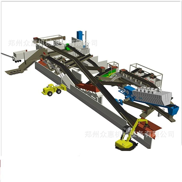 Zhonghui крупное оборудование для дробления мусора