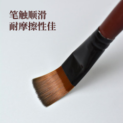 展宏820尼龍水粉筆油畫筆套裝排筆兒童塗鴉畫筆水彩筆丙烯畫畫筆