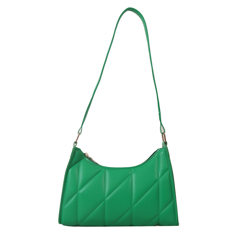 2023 verano nueva moda Moda retro textura bolsa de axilas simple bolsa de palo francés bolsa de hombro Portátil Bolsa de las mujeres