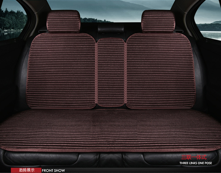 All-Season Buckwheat Shell Car Seat Cushion, Summer Breathable Mat, Universal Semi-Enclosed Seat Cover