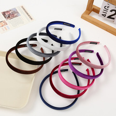 韓版寬邊海綿發箍經典簡約百搭頭箍高顱頂馬卡龍糖果色甜美頭飾