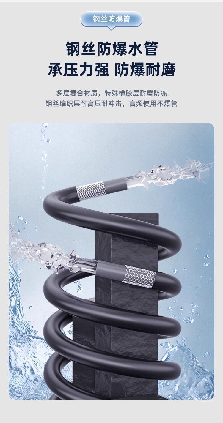 Zhexing Free Shipping High-Pressure Cleaning Machine, Powerful and Ultra-Large Power Commercial Industrial Smart Car Washing Machine, Fully Automatic High-Pressure Pump