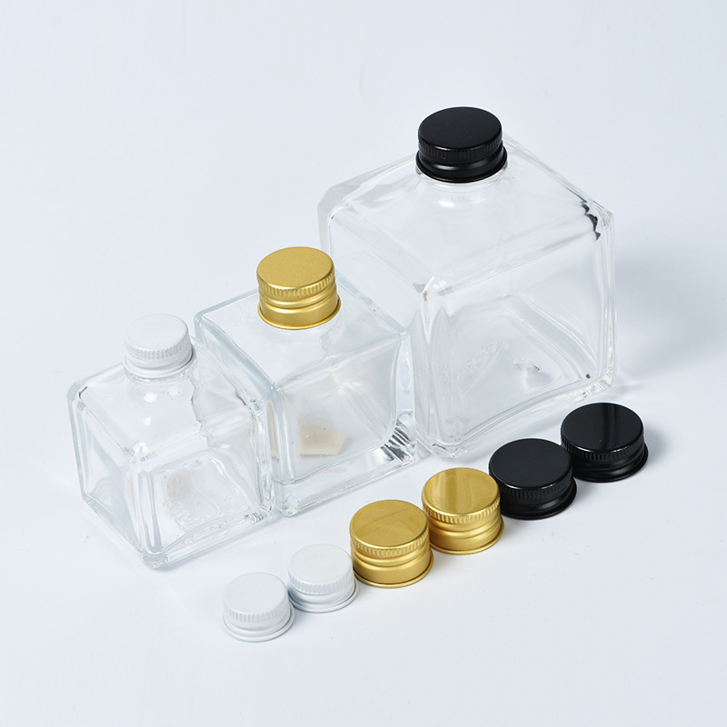 18 dientes, 20 dientes, 24 dientes, rosca de reborde, tapa de aluminio, fábrica de tapa de botella, tapa de aluminio pequeña, tapa de rosca, tapa de aluminio cosmética, tapa de botella de metal image 3