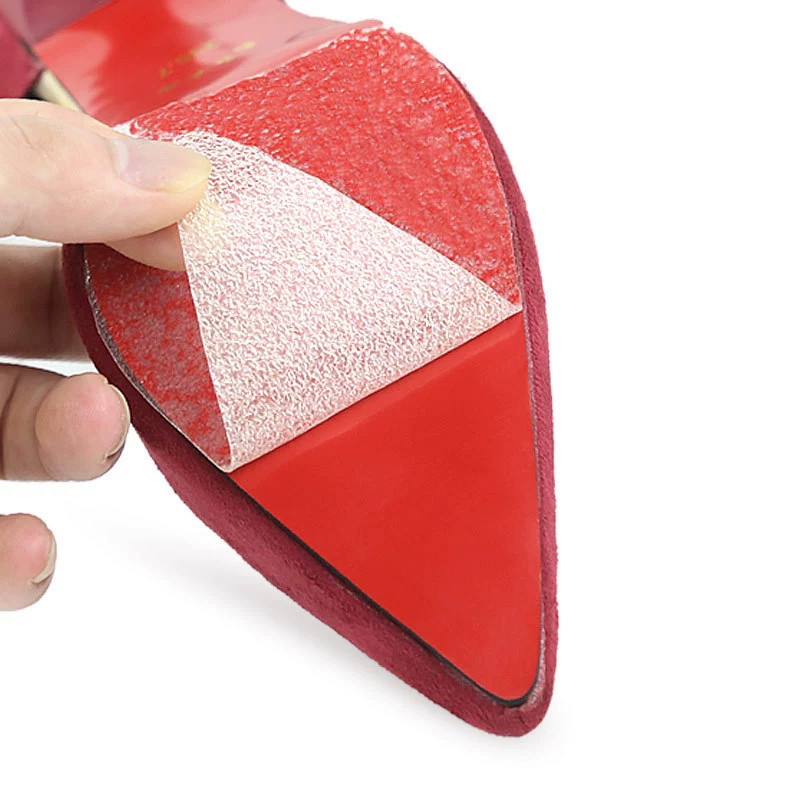 Наклейки на подошву обуви на высоком каблуке прозрачная износостойкая подошва защитная пленка обувь на высоком каблуке износостойкие Нескользящие наклейки спереди Ладонь