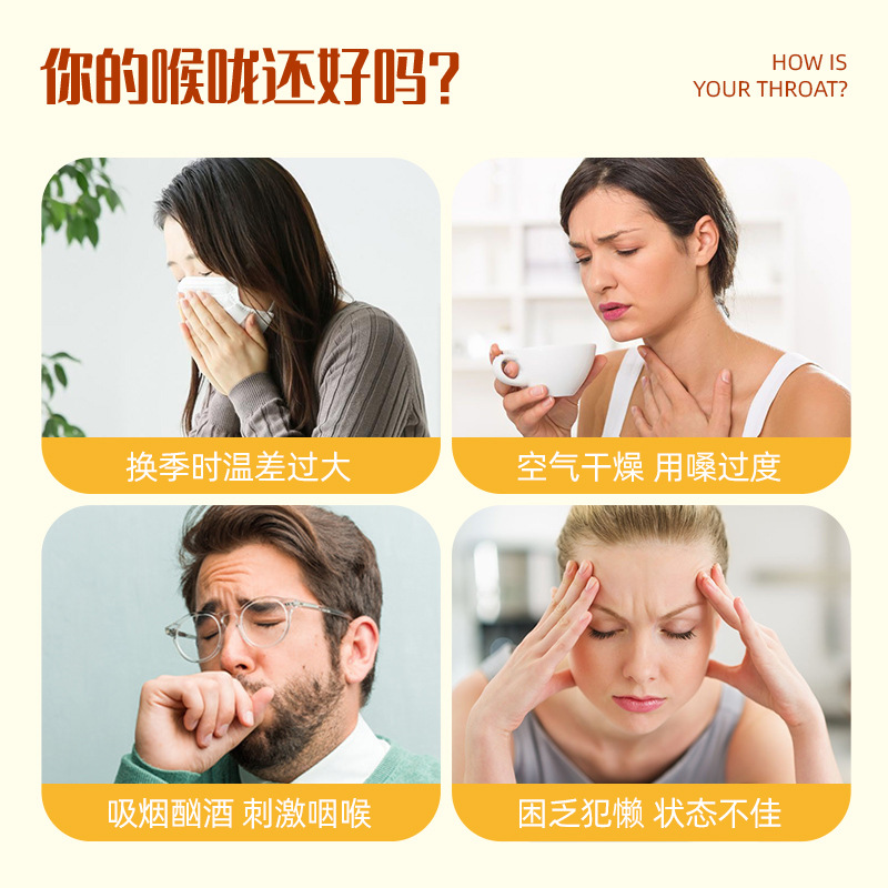 I'MINT New Sugar-Free Lozenge, Refreshing and Cooling Peach Flavor Candy for Long-Lasting Throat Moisturization