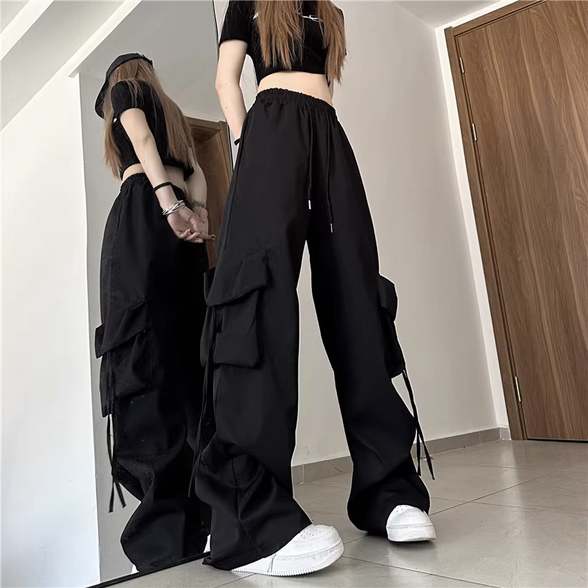 Women's Daily Casual Streetwear Solid Color Full Length Casual Pants display picture 6