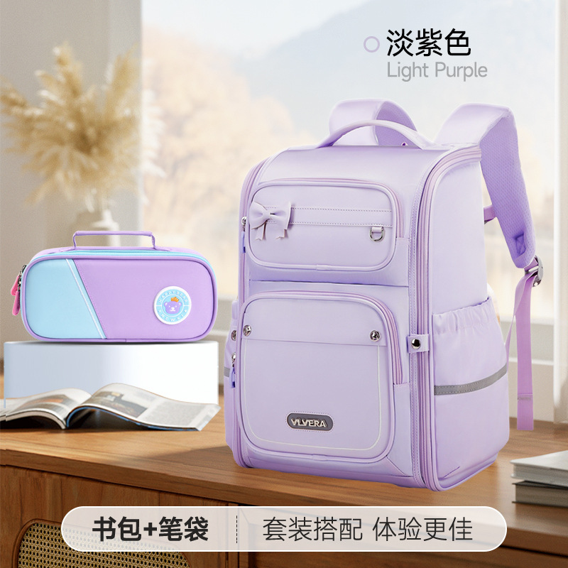 Bolsa de lápices púrpura taro