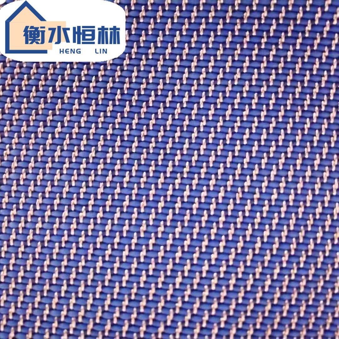 板厂热压机用9丝11丝13丝铜丝导热缓冲垫A景州A厂家生产批发定制