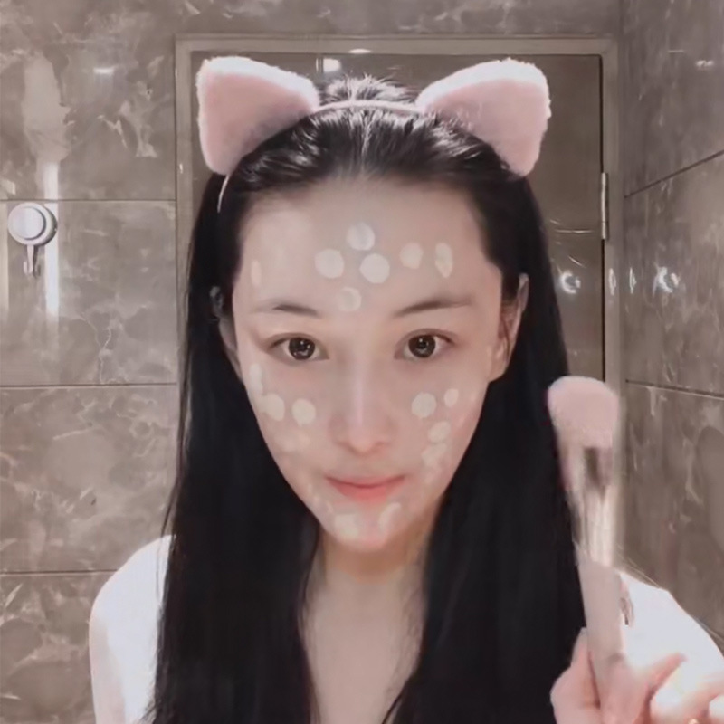 신상 털털 왕홍 머리띠 초귀여운 고양이 귀 입체 귀여운 머리장식 머리띠