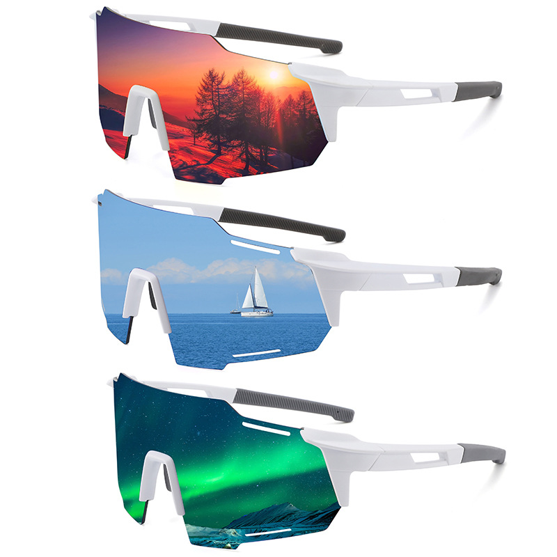 Eye Protection Windproof Goggles for Men, Day and Night Bicycle Cycling Glasses, Color-Changing Mountaineering Sunglasses, Women's Night Vision Running Glasses