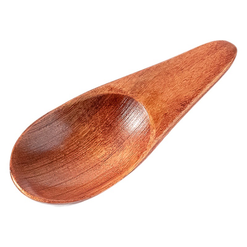 Mini cuchara de madera creativa de mango corto, cuchara de té, cuchara de leche en polvo, cuchara de café, cuchara de especias, cuchara de sal, cuchara de madera, cuchara de té