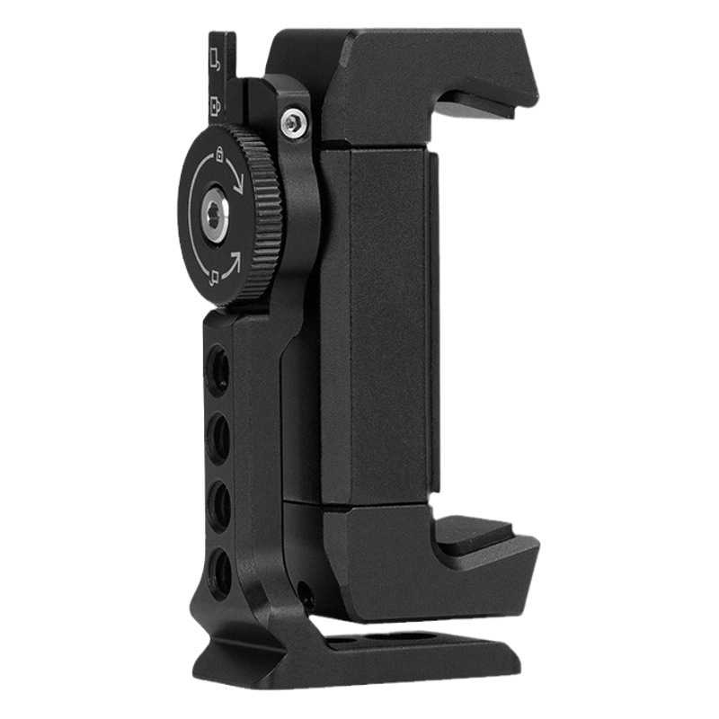 Amazon popular 360 grados de fotografía horizontal y vertical de liberación rápida clip de teléfono móvil Manji Ke-201 metal botas frías clip de teléfono móvil