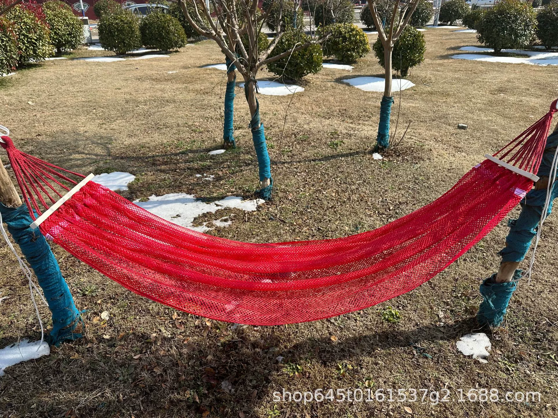 Travel silk street swings for double, increased thickness, anti-rollover