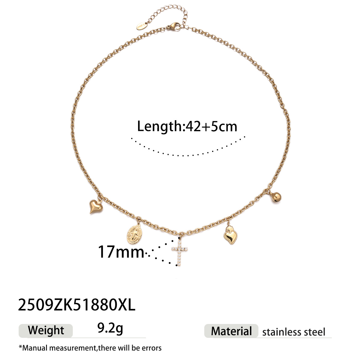 Collar de zircón de acero inoxidable transfronterizo TENA, estilo de nicho, diseño ligero y lujoso, personalidad universal, cadena de clavícula image 9