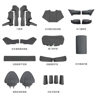 Chair back anti-kick pad | Tesla Model Y: Rear Seat Anti-Kick