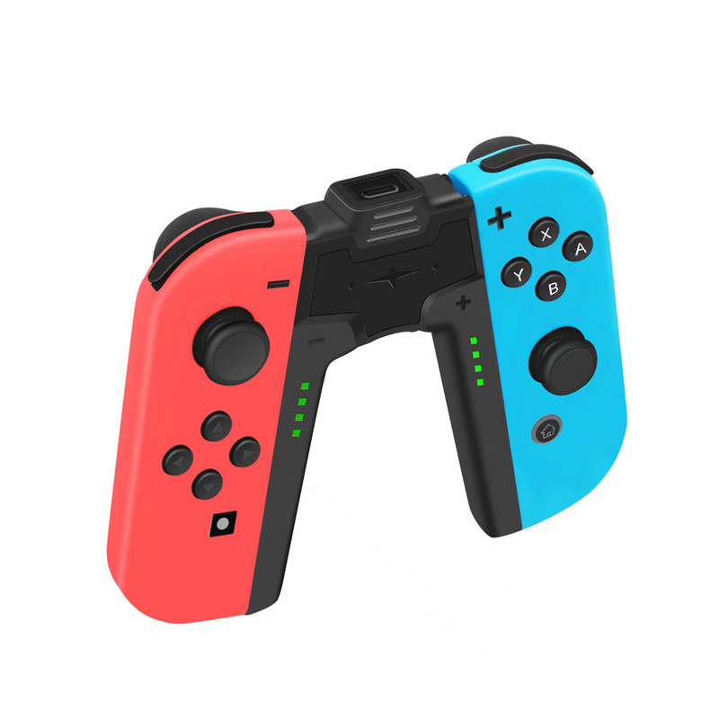 Switch/OLED左右充电グリップjoycon小さなハンドルブリッジハンドルNS充电グリップHNS-017|undefined