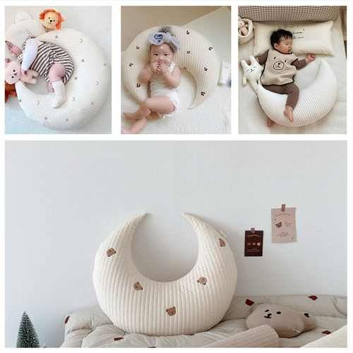 Baby Essentials Breastfeeding U-shaped Pillow Cushion Baby Sleeping Pillow Children Prone Pillow Newborn Nap Mat Cross-border Bestseller