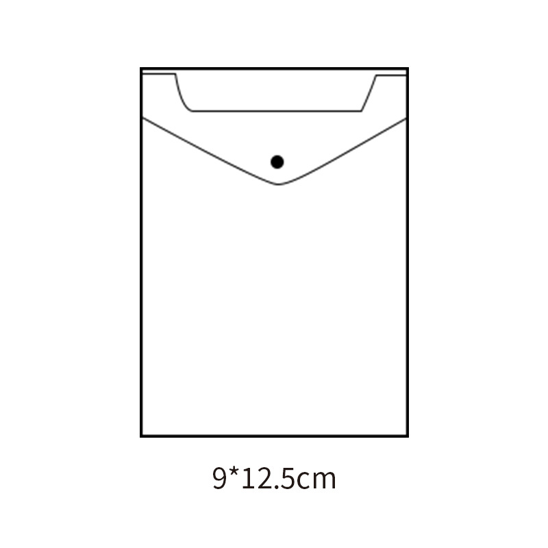 Bolsa de archivo de cierre a3 tipo horizontal y vertical a5 bolsa de almacenamiento a6a7b4b5 tamaño de bolsa de archivo personalizada bolsa de factura gran capacidad