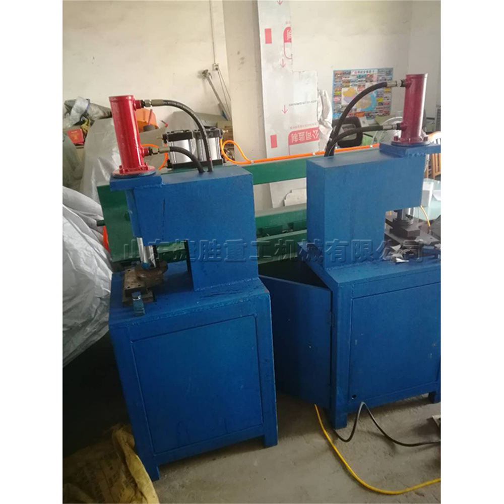 Placa de logotipo máquina de corte de ángulo de forma especial máquina de corte de ángulo hidráulico de placa de aluminio máquina de corte de ángulo de 90 grados máquina de corte de ángulo de chapa metálica