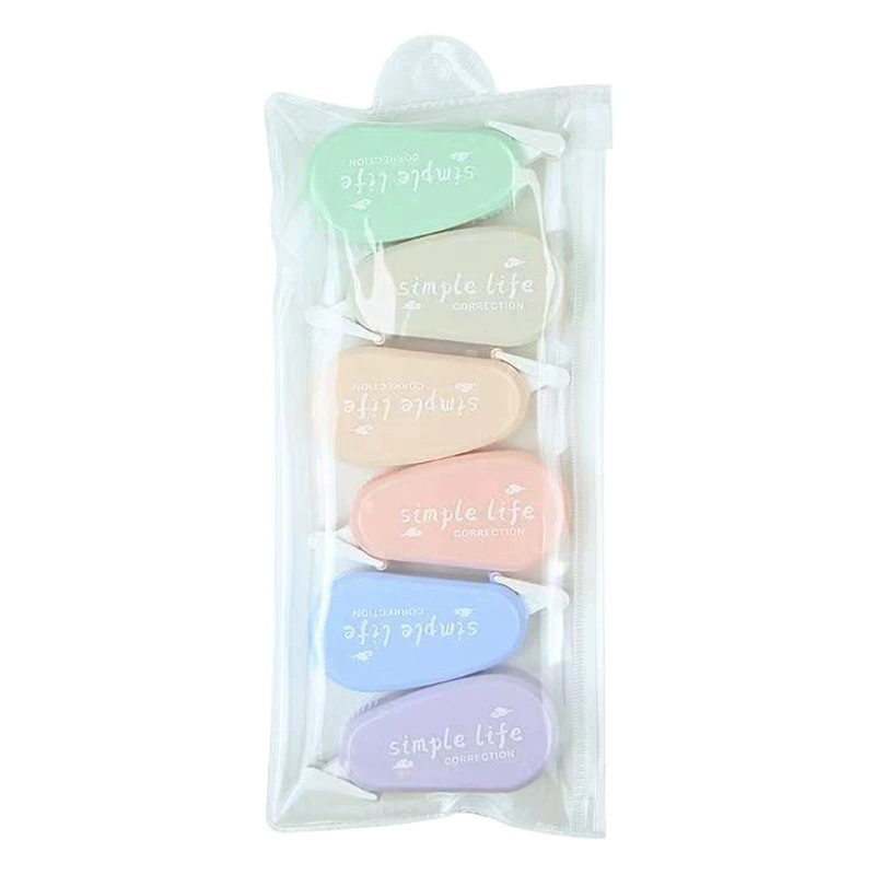 Новая Корректирующая лента Morandi Мини Милая прозрачная Корректирующая лента костюм креативная портативная Корректирующая лента канцелярские товары оптом