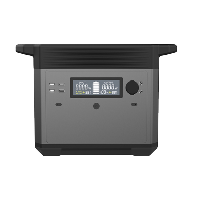 Qitrui 2000W portátil al aire libre fuente de alimentación móvil soporte paralelo de onda sinusoidal pura fuente de alimentación de almacenamiento de energía RV power