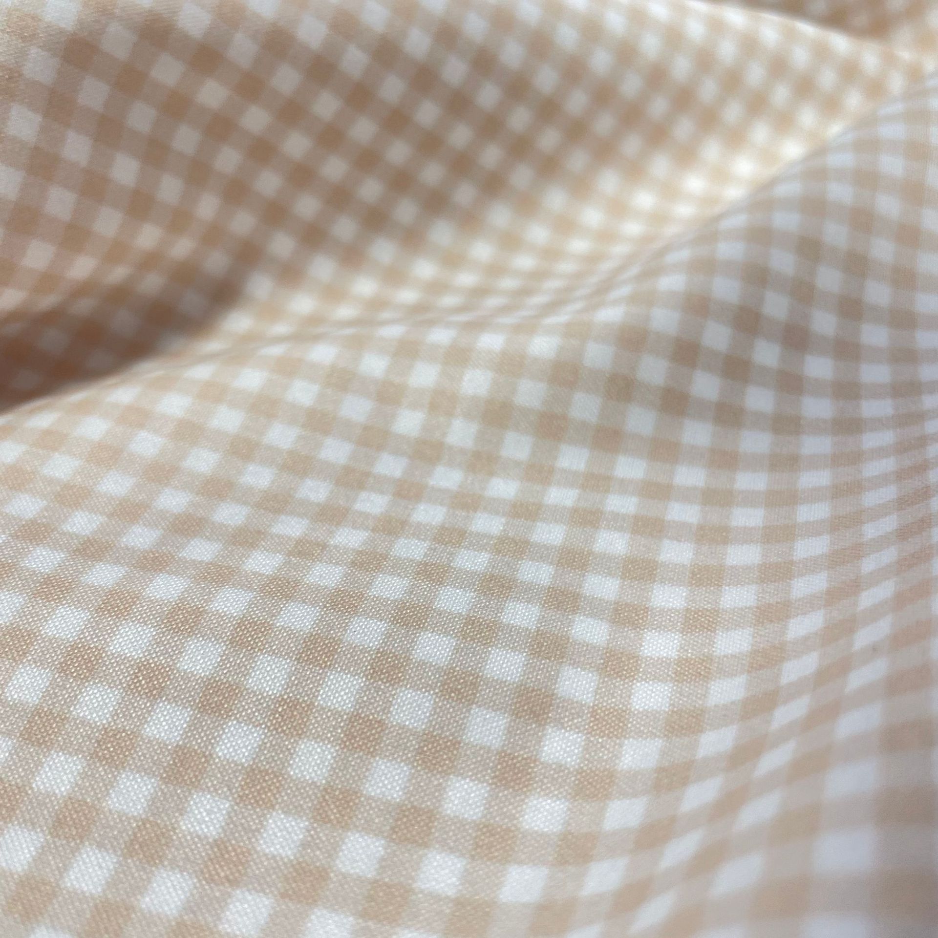 Tejido de poliéster a cuadrícula 100D cuatro lados 3mm tela de impresión a cuadrícula primavera y verano vestido de tela de camisa de poliéster