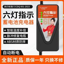 智能自动断电48V60V72V铅酸电池电动车专用充电器二轮三轮通用型
