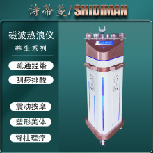磁波热浪仪美容院做身体经络疏通排酸塑形养生纤体新款养生仪器