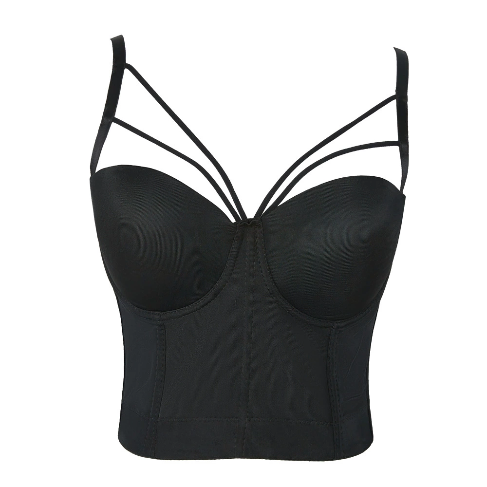 (), ремни с кольцами из стали, топ с чашками, бюстгальтер, европейский стиль, Amazon