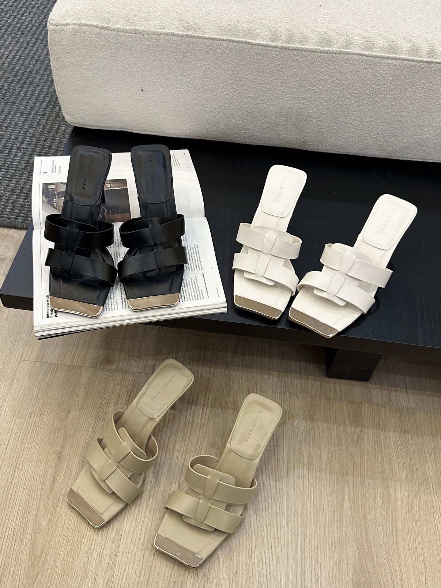 Women's Braided High Heel Sandals With Buckle For Summer Style_voghion.com