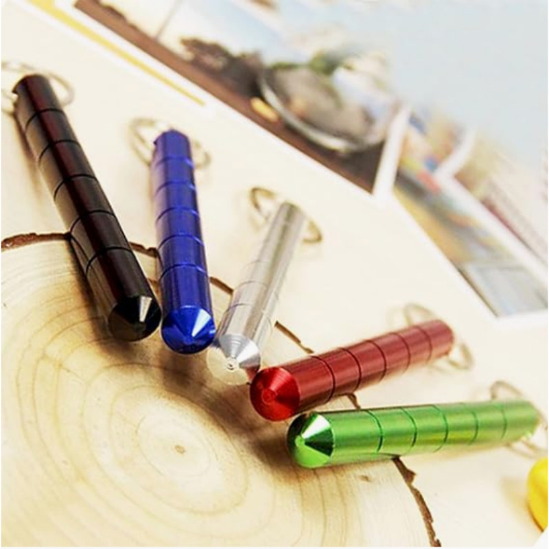 圆头战术笔防身防狼用品酷棍防身酷棍钥匙棍笔形棍尖头平头防狼棍