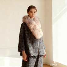 [清仓特价]2025秋冬貉子毛领一款多用彩色多色百搭貉子毛皮草女