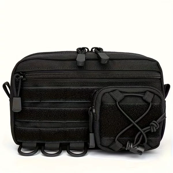 Outdoor military enthusiast bag, extra-large single-person first aid kit, laser medical kit, tactical MOLLE system waist pack, accessory bag
