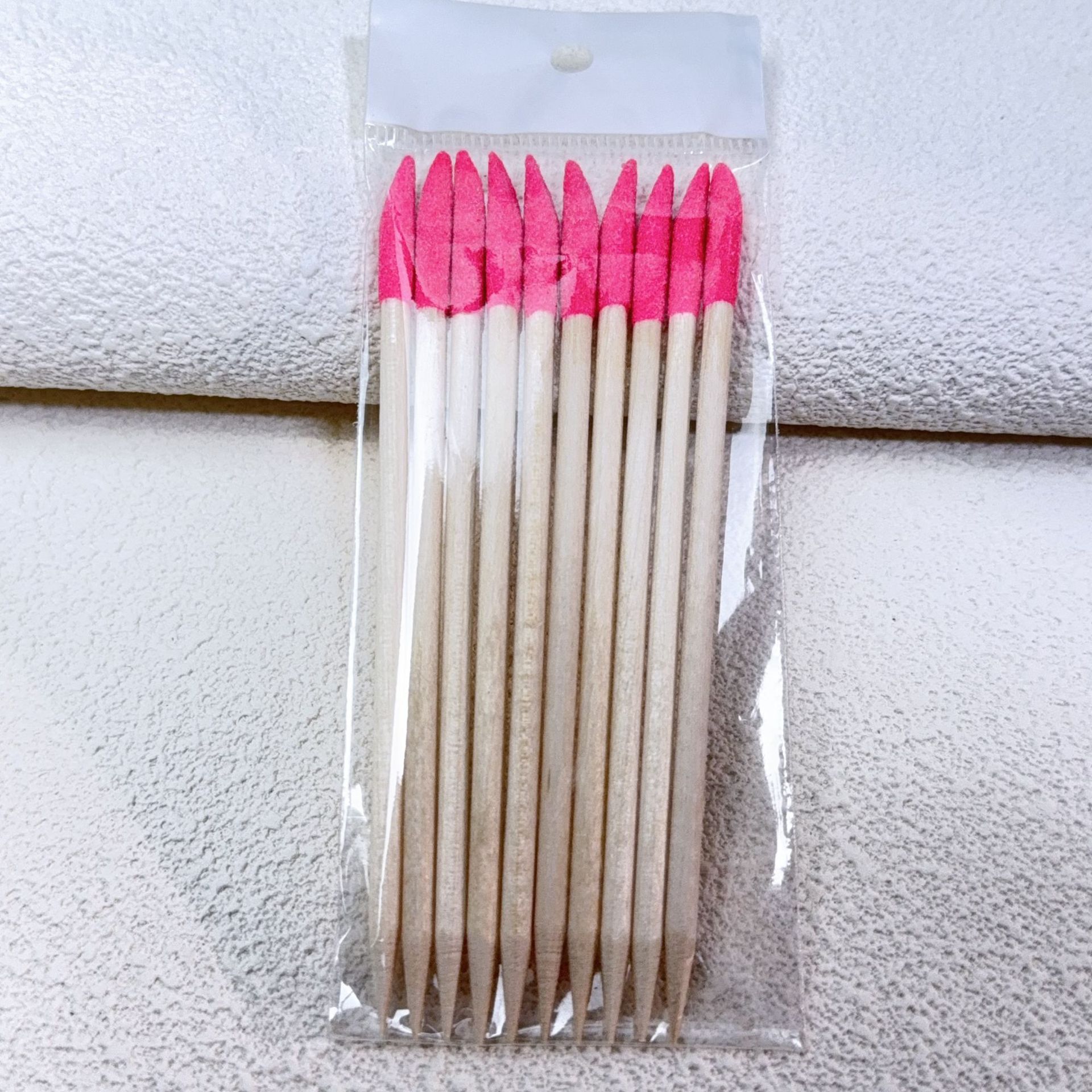 경사 헤드 샌드블라스팅 - 로즈 레드(10개) GJ-067-01