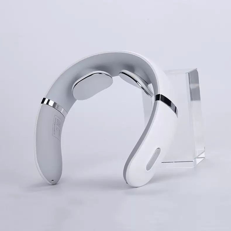 インテリジェント充電式頚椎マッサージャー、パーカッション機能、ネックプロテクター、パルス温湿布、ポータブルネックマッサージャー|undefined