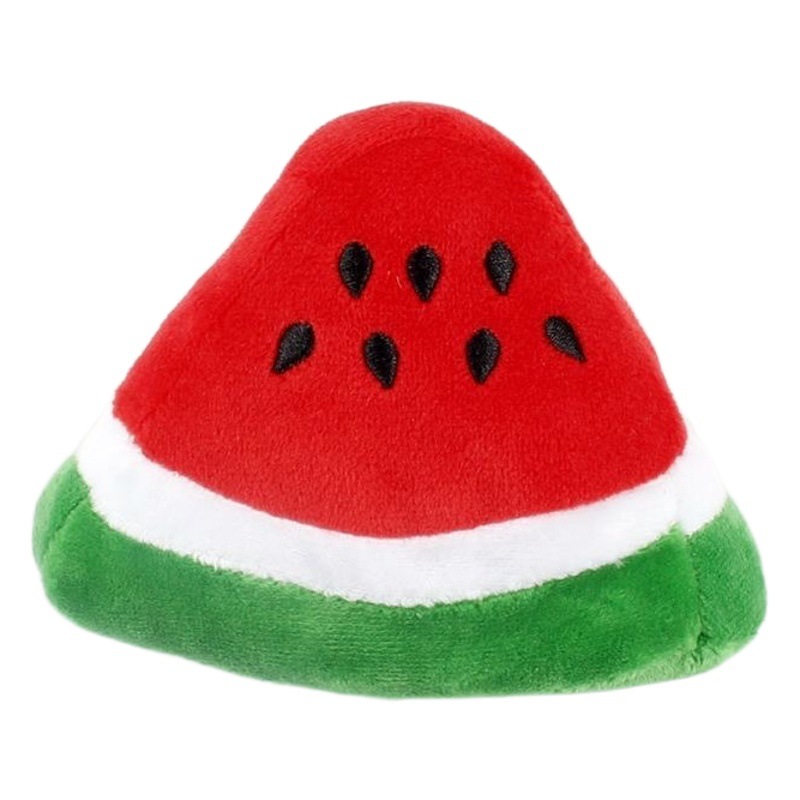 Mascota que suena perro de juguete de peluche de juguete zanahoria plátano pollo pierna ventilación mordedura molar sonando traje de juguete image 1