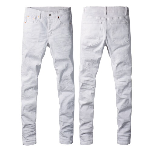 Men's Jeans from Europe, Fashion Trendy High Street Casual Embroidered, Ripped, Graffiti, Tapered, Casual Long Pants for Men